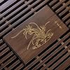 Eorbow Wooden Tea Tray, 17 Inch Chinese Kung Fu Tea Tray, Gongfu Tea Table with Water Storage Chassis, Household Filter Tea Serving Tray Gift Set for Home, Office, Bar