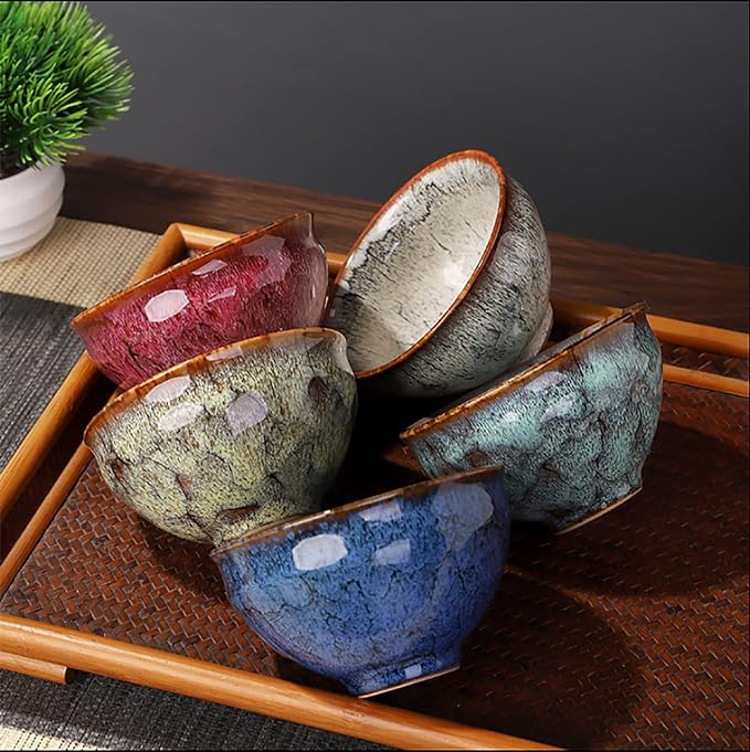 Lxuwbd ceramic tea cup, Chinese kung fu tea set