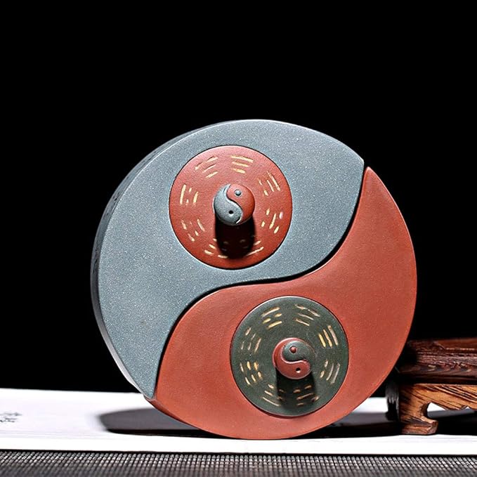 Tai chi bagua Teapot Set 12Oz Chinese Zisha Clay Pottery Handmade Tea Pot Ceramics Purple Sand Mud Kungfu Kettle