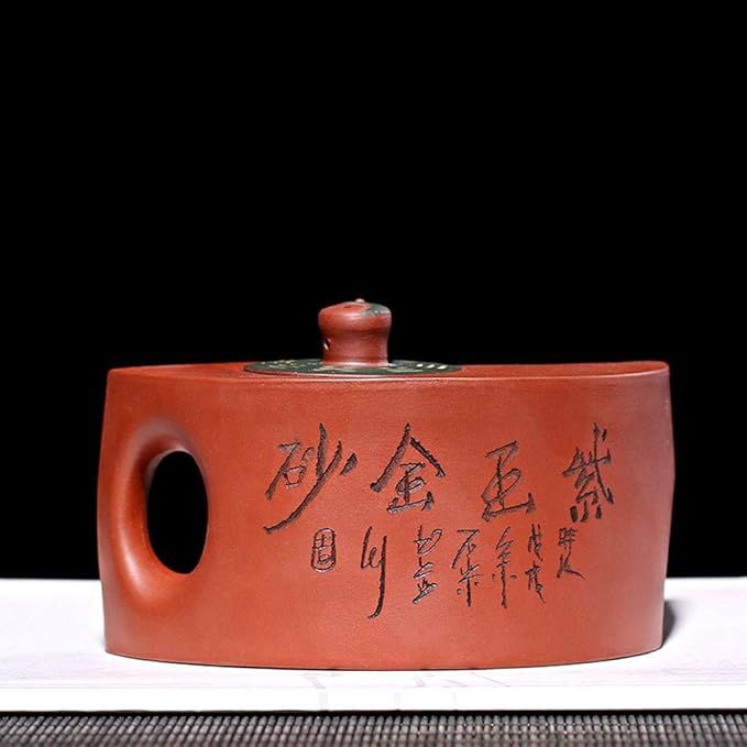 Tai chi bagua Teapot Set 12Oz Chinese Zisha Clay Pottery Handmade Tea Pot Ceramics Purple Sand Mud Kungfu Kettle
