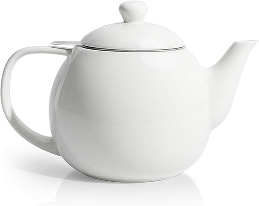 Sweese Teapots for Tea, 27 oz Porcelain Tea pot